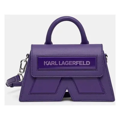 Karl Lagerfeld kézitáska lila, 245W3107