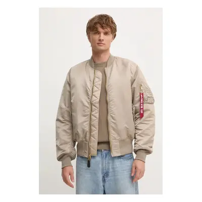 Alpha Industries bomber dzseki férfi, bézs, téli