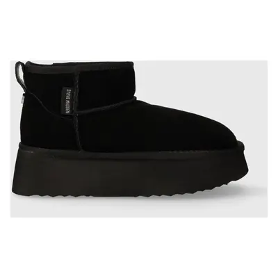 Steve Madden velúr hócipő Campfire fekete, SM11002737