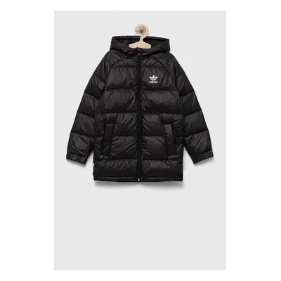 adidas Originals gyerek sportdzseki DOWN JACKET ELO fekete