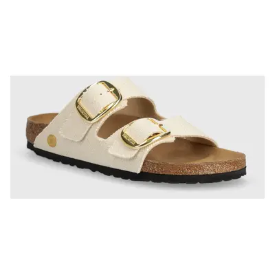 Birkenstock papucs Arizona Big Buckle bézs, női