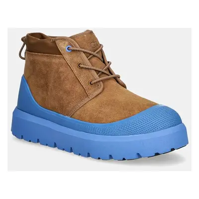 UGG velúr cipő Neumel Weather Hybrid barna, férfi, 1143991-CBG