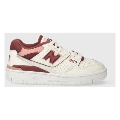 New Balance bőr sportcipő BBW550DP fehér