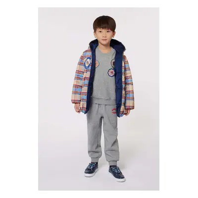 Kenzo Kids gyerek melegítőnadrág szürke, melange, K60793