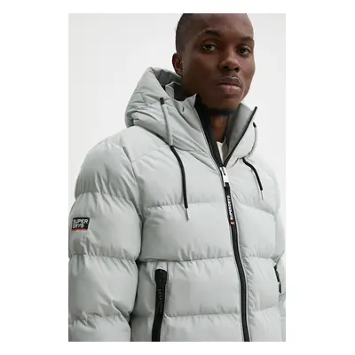 Superdry rövid kabát férfi, szürke, téli, M5011904A-2WW