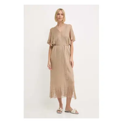 Max Mara Beachwear strandruha bézs