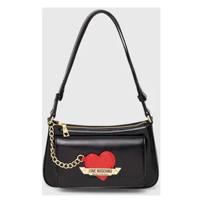 Love Moschino kézitáska fekete, JC4140PP1LLM1000