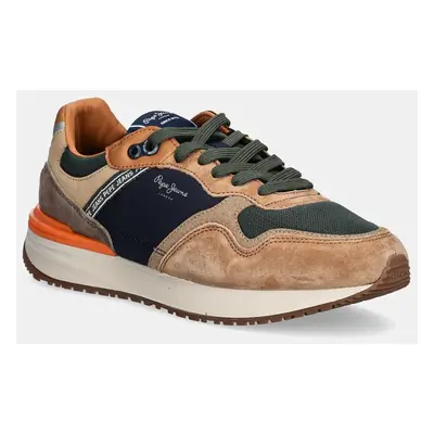 Pepe Jeans sportcipő PMS60027 barna, BUSTER PRO