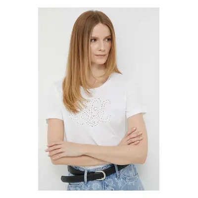 Lauren Ralph Lauren t-shirt női, fehér