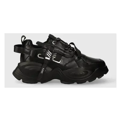 GOE bőr sportcipő fekete, MM2N4014.BLACK