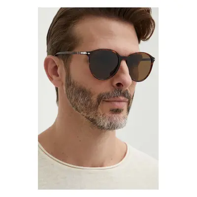 Persol napszemüveg barna, férfi, 0PO3350S