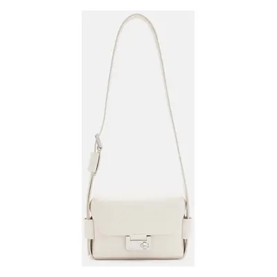 AllSaints bőr táska FRANKIE CROSSBODY fehér, WB572X