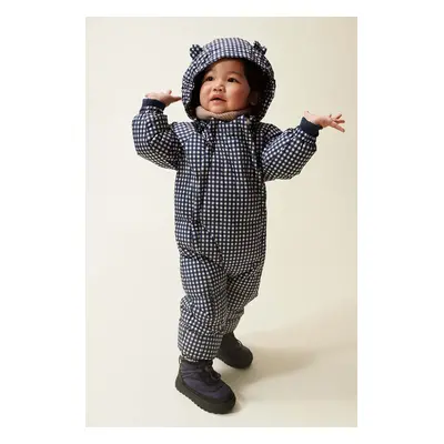 Liewood baba téli overall Sylvie Baby Snowsuit sötétkék, LW19403