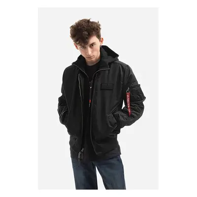 Alpha Industries bomber dzseki MA-1 D-Tec SE 515 férfi, fekete, átmeneti