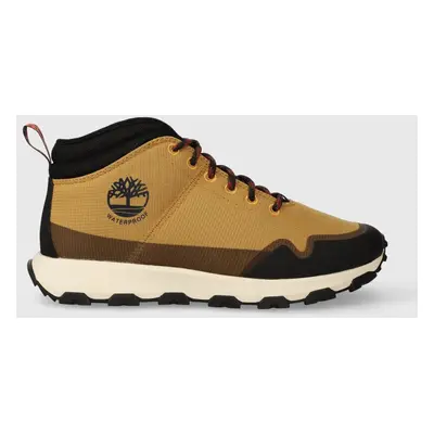 Timberland cipő Winsor Trail Mid Fab WP barna, férfi, TB0A62WM2311