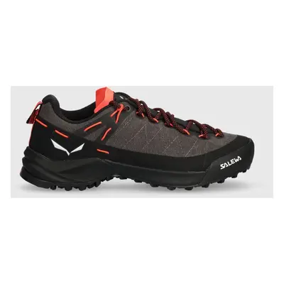 Salewa cipő Wildfire Canvas fekete, női