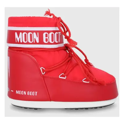 Moon Boot hócipő Classic Low piros