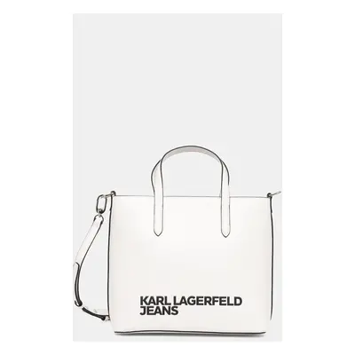 Karl Lagerfeld Jeans kézitáska fehér, 246J3064