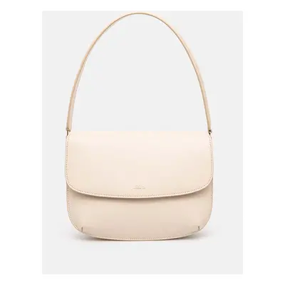 A.P.C. bőr táska sac sarah shoulder bézs, PXAWV-F61526