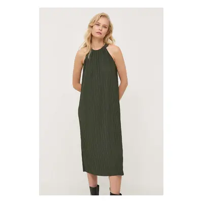 Max Mara Leisure ruha zöld, mini, egyenes