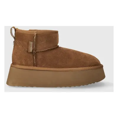 Steve Madden velúr hócipő Campfire barna, SM11002737