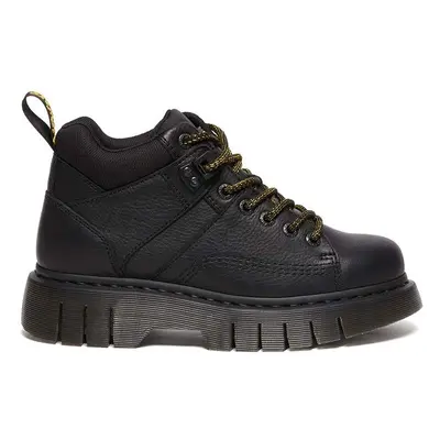 Dr. Martens bőr félcipő Woodard fekete, DM31045001