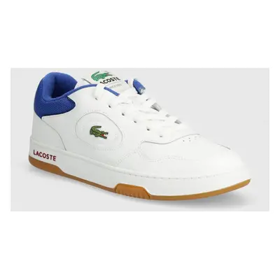 Lacoste bőr sportcipő Lineset Contrasted Collar Leather fehér, 47SMA0060