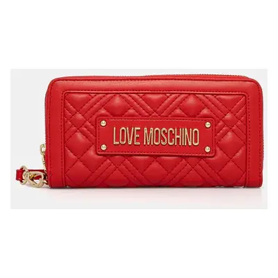 Love Moschino pénztárca piros, női, JC5633PP0L