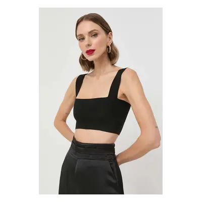 Victoria Beckham top női, fekete