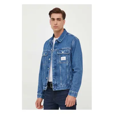 Calvin Klein Jeans farmerdzseki férfi, átmeneti, oversize