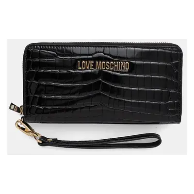 Love Moschino pénztárca fekete, női, JC5723PP0L