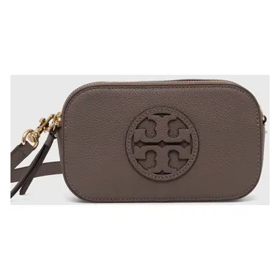 Tory Burch bőr táska Miller Mini barna, 145667.093