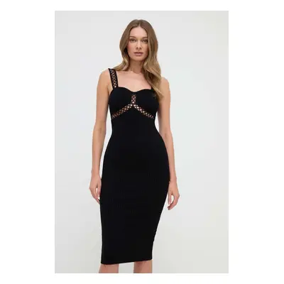 Marciano Guess ruha YOHANA fekete, mini, testhezálló, 4GGK25 5634Z