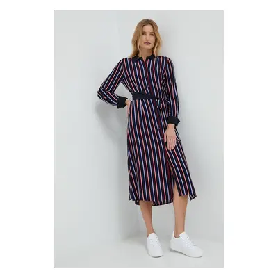 Tommy Hilfiger ruha sötétkék, maxi, egyenes