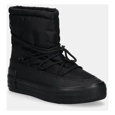 Calvin Klein Jeans hócipő VULC FLATFORM SNOW BOOT WN fekete, YW0YW01591