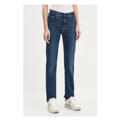 Levi's farmer HIGH RISE STRAIGHT sötétkék, női