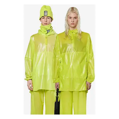 Rains esődzseki Ultralight Anorak REFLECTIVE DIGITAL LIME zöld, átmeneti, oversize