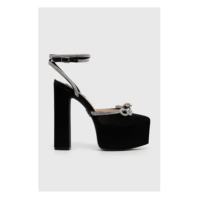 Steve Madden körömcipő Bellisima fekete, magassarkú, nyitott sarokkal, SM11002314