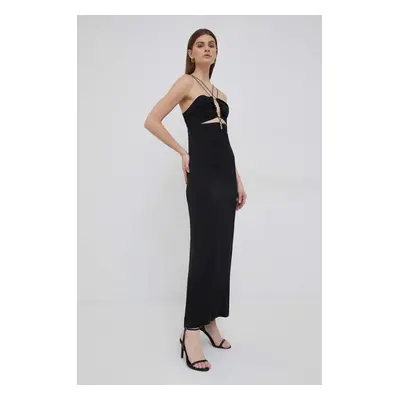 Calvin Klein ruha fekete, maxi, egyenes