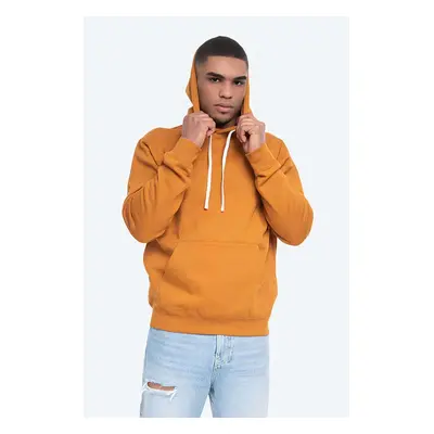 Wood Wood felső Ian Hoodie Camel 10025605.2424 bordó, férfi, nyomott mintás, kapucnis