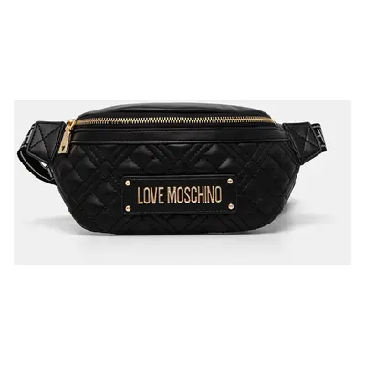 Love Moschino övtáska fekete, JC4003PP0L