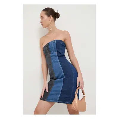 Moschino Jeans farmerruha mini, testhezálló