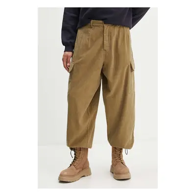 Universal Works nadrág Loose Cargo Pant férfi, bézs, cargo