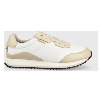 Calvin Klein sportcipő Low Top Lace Up bézs