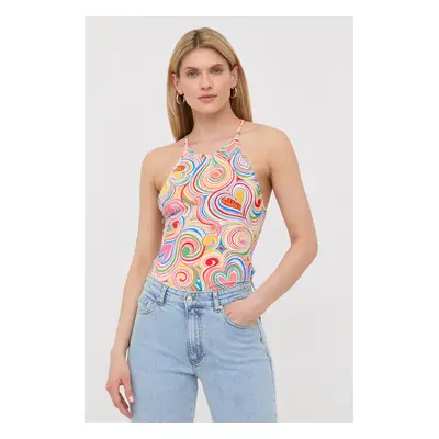 Love Moschino top női, nyitott hátú