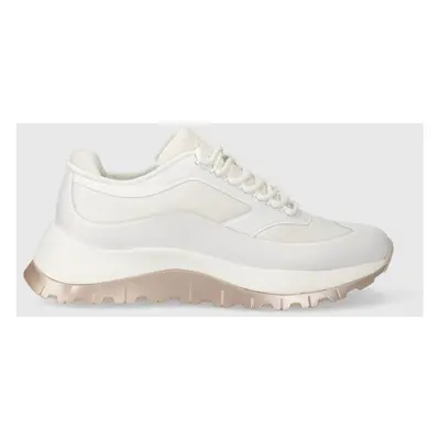 Calvin Klein sportcipő PIECE SOLE RUNNER LACE UP fehér, HW0HW01640