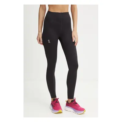 ON running edzős legging Active fekete, sima, 1WE30050553