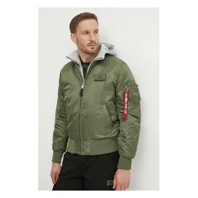 Alpha Industries rövid kabát 01 MA-1 D-Tec férfi, zöld, átmeneti, 01