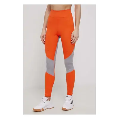 adidas by Stella McCartney edzős legging HD9109 narancssárga, női, mintás