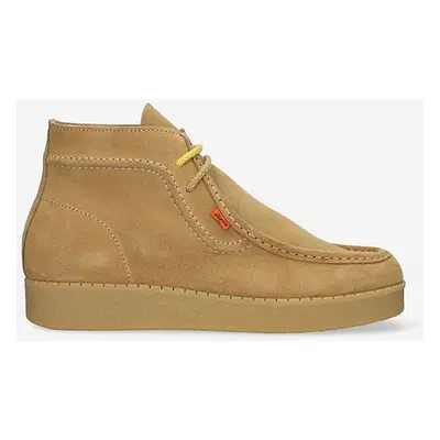 Levi's Footwear&Accessories velúr bokacsizma barna, D7352.0004 RVN